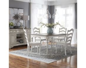 Magnolia manor antique discount white dining set