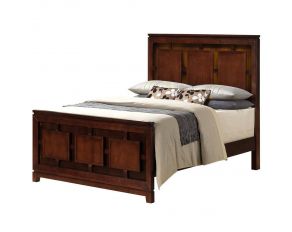 London Queen Panel Bed in Espresso Finish