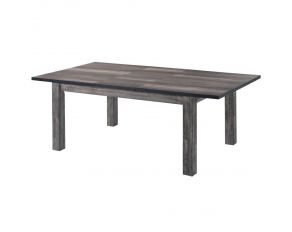 Nathan Rectangular Dining Table in Gray Oak Finish