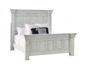 Olivia Queen Panel Bed in White Finish