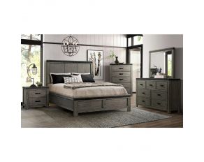 Wade Panel Bedroom Collections in Gray Finish