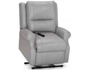 Charles 2-Motor Lift Recliner in Bison Light Gray