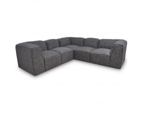 Franklin Freestyle Sectional in Gabriel Steel