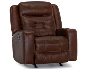 Quantum Power Headrest Rocker Recliner in Cambridge Cinnamon