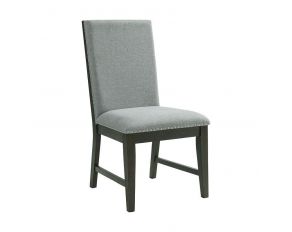 Donovan Side Chair in Grey Finish