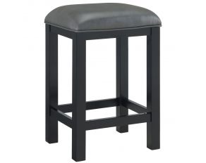 Hilson Counter Stool in Grey Finish