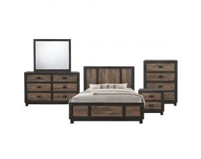 Harlington Bedroom Collections in Rustic Grey Finish