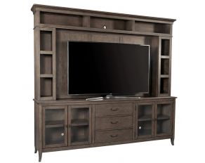 Blakely 95 Inch Console and Hutch in Sable Brown