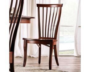 Gresham Set of 2 Side Chairs in Dark Cherry