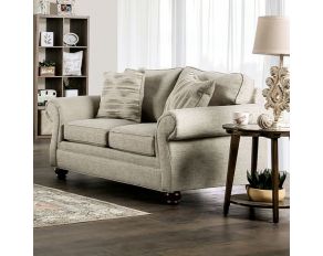 Amaya Loveseat in Cream