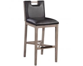 Jakarta 26 Inch Bar Stool in Driftwood Grey