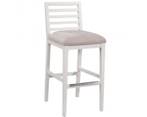 Siri 30 Inch Bar Stool in White