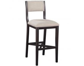 Barcelona 30 Inch Bar Stool in Midnight Black