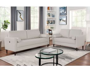 Horgen Living Room Set in Off-White