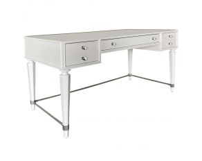 Ardent 60 Inch Writing Desk in Paris White