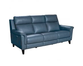 Kester Power Recliner Sofa in Masen Bluegray