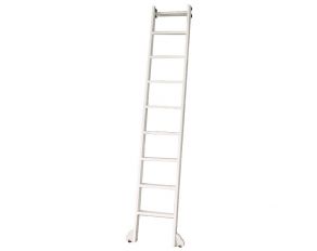 Catalina Library Ladder in Cottage White