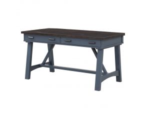 Americana Modern 60 Inch Writing Desk in Denim