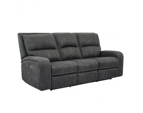 Polaris Power Sofa in Slate