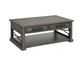 Sundance Cocktail Table in Smokey Grey