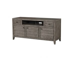 Tempe 63 Inch TV Console in Grey Stone