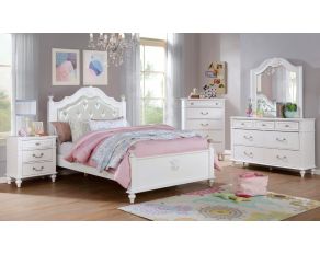 Belva Bedroom Collections in White