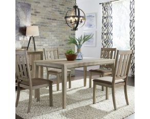 Sun Valley 72-Inch Rectangular Dining Room Collection in Sandstone