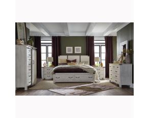 Chesters Mill Storage Bedroom Collections in Alabaster