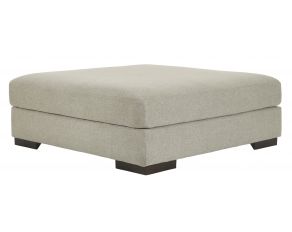 Lyndeboro Oversized Accent Ottoman in Wicker