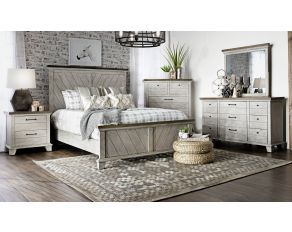 Steve Silver Milan Modern Bedroom Styling, Warm Brown Walnut Finish,  Sunburst Veneer Pattern Chest, 42 x 19 x 56