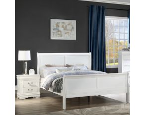 Louis Philip Bedroom Collection in White