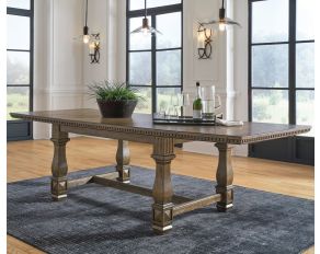 Markenburg Dining Extension Table in Brown