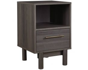 Brymont Nightstand in Dark Gray