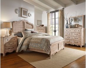 Chatsworth Panel Bedroom Collections in Chalk