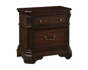 Lyla Nightstand in Warm Cherry