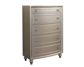 Regency Park Chest in Pearlized Silver