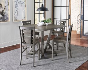 Fiji Counter Height Dining Set in Harbor Gray