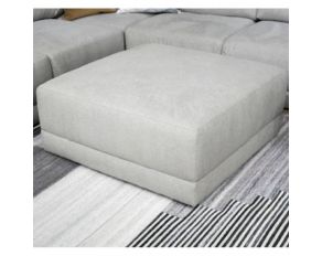 Katany Oversized Accent Ottoman in Shadow