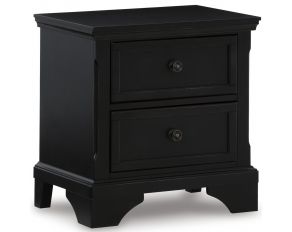 Chylanta Nightstand in Black