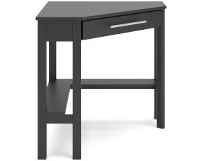 Otaska Home Office Corner Desk in Black