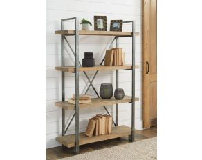 Ashley Furniture Forestmin Shelf in Brown