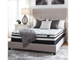 8 Inch Chime Innerspring Full Mattress in White