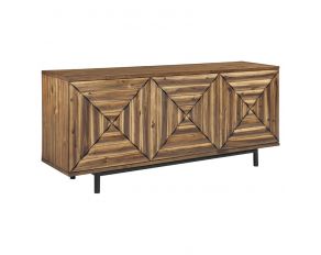 Fair Ridge Accent Cabinet in Warm Brown