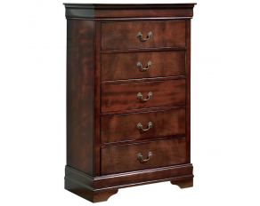 Ashley Furniture Alisdair Chest in Dark Brown