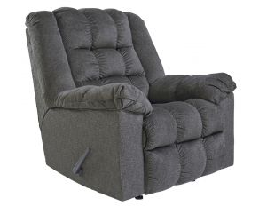 Drakestone Rocker Recliner in Charcoal