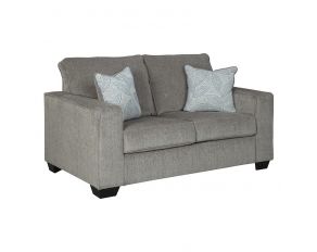 Altari Loveseat in Alloy