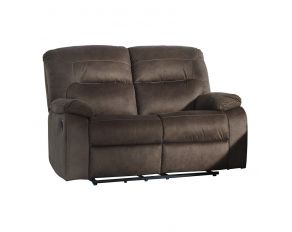 Bolzano Reclining Loveseat in Coffee