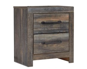 Drystan Nightstand in Brown Multi