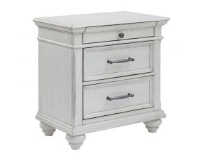 Kanwyn Nightstand in Whitewash