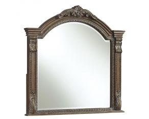 Charmond Bedroom Mirror in Dark Brown